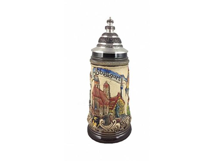 Zöller & Born Bierkrug Stuttgart Panorama Seidel 0,5 Liter Bierseidel