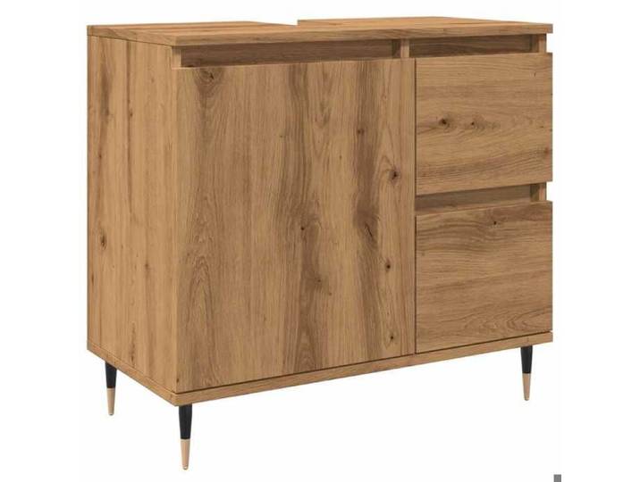 SALE 2025 Armoire WC suspendue avec miroir MOOD - Armoire de salle de bain chêne artisanal - bois d'ingénierie Chill690307
