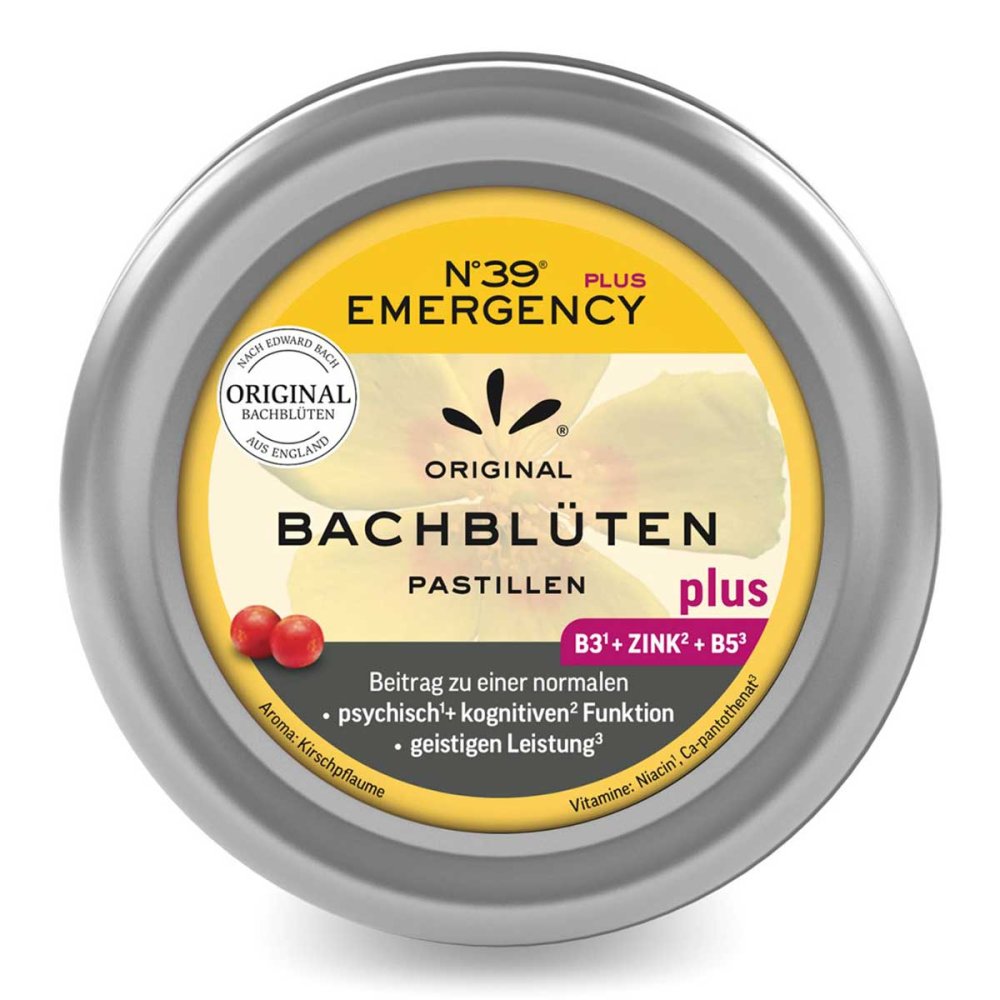 Hager Pharma GmbH Bachblüten Nummer 3 9 Notfall Pastillen Plus 18049892