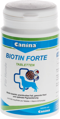 Canina pharma GmbH BIOTIN FORTE Tabletten vet. 200 g 03266833