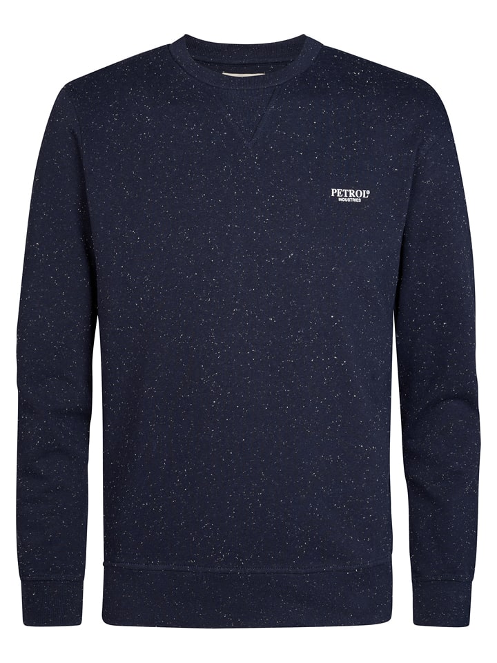 Petrol Industries Sweatshirt in Dunkelblau - L
