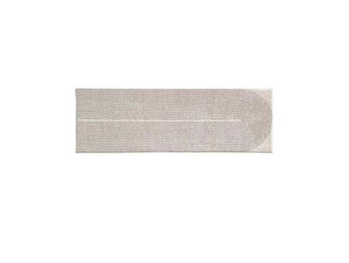 gestreifter Teppich Gestreifter Teppich for den Nachttisch, rutschfest Heimteppich, einfacher moderner langer Teppich, Heimdekoration(Type 4,50X160CM(1.6X5.3FT))