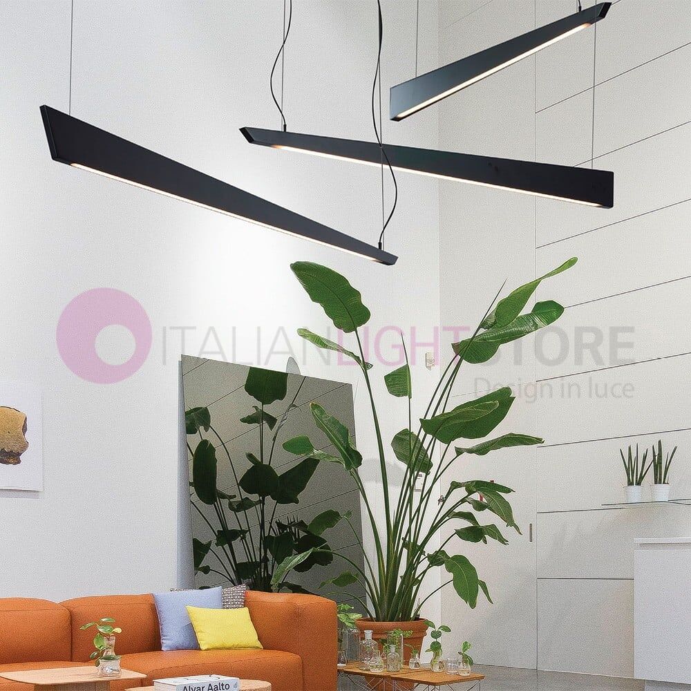 Katana Lampada A Sospensione Moderna A Led Integrato L. 100