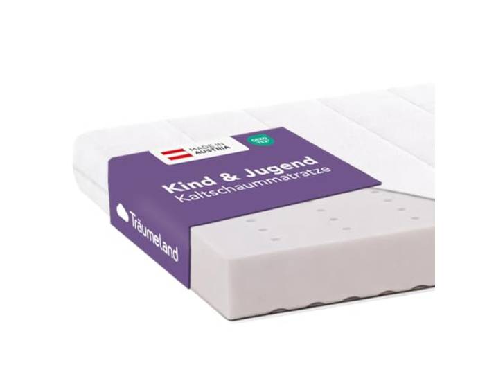 Träumeland Kindermatratze 90x200 cm Duo Sleep Basic Jugendmatratze - Optimale Härtegrad H1/H2- Oeko-TEX Zertifiziert & allergikerfreundlich Dank waschbarem Bezug (90 x 200 x 12 cm hoch)