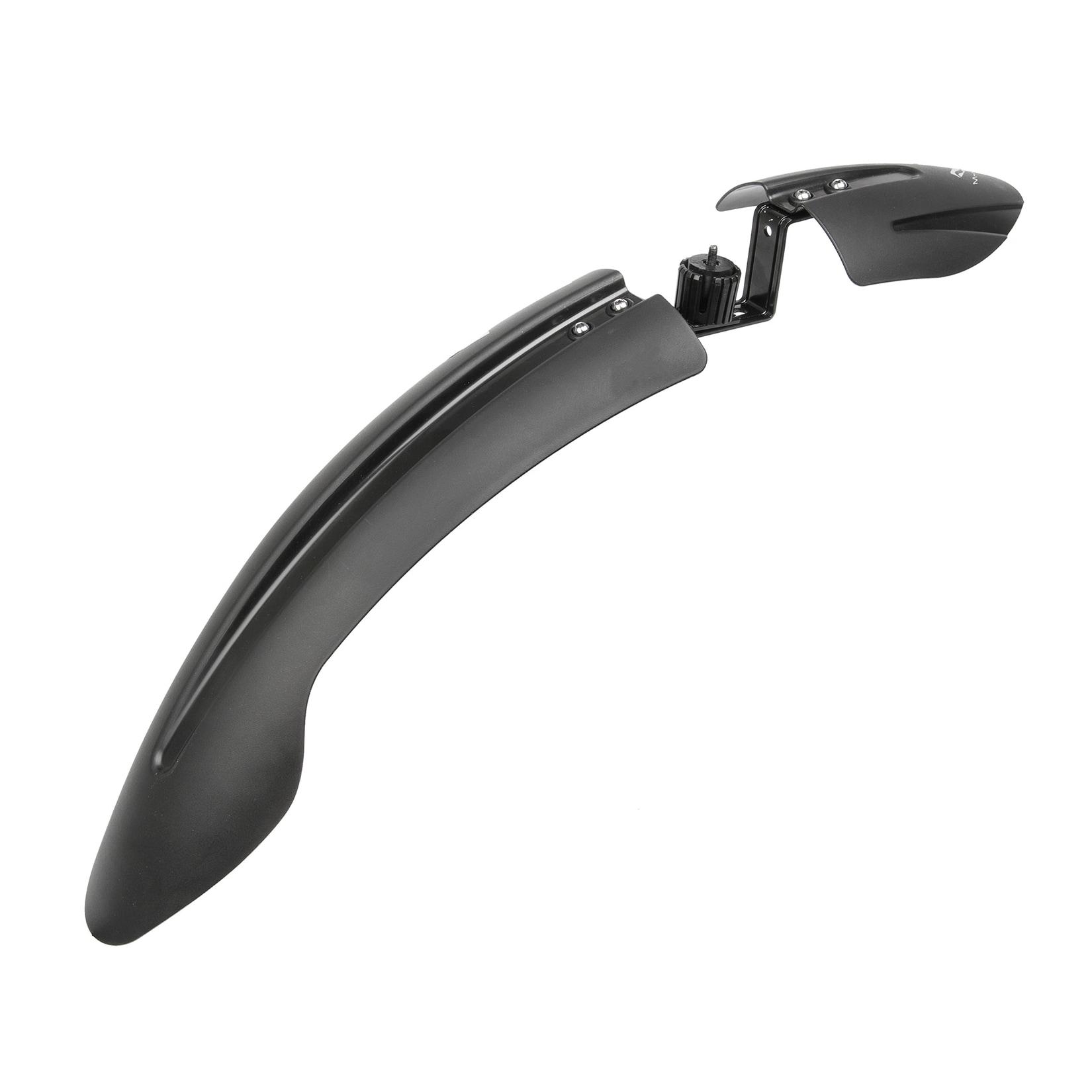 M-Wave Mud Max Plus QR Schutzblech 26 - 29 Zoll Spritzschutz Mudguard Schmutzfänger Fahrradschutzblech Steckschutzblech Set vorne hinten