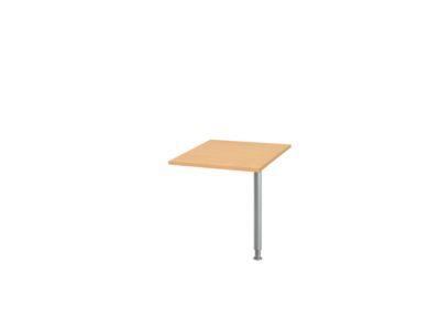 Schäfer Shop Select Verkettungsplatte, B 800 x T 800 mm, Buche/weißalu