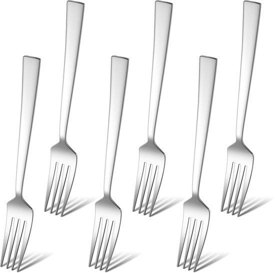 Benza Ibenzoa 6-delige set roestvrijstalen vorken, 19 cm