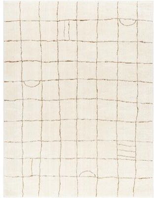 Livabliss Freud Modern Abstract Grid Area Rug
