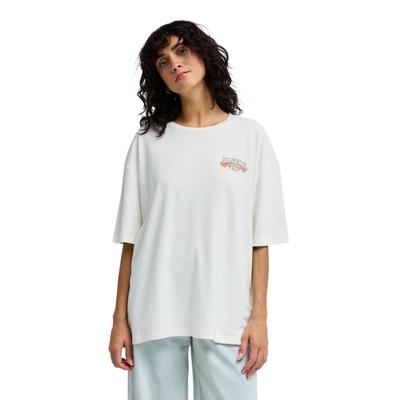 T-Shirt BILLABONG "Waterfall", Damen, Gr. M, weiß, Obermaterial: 100% Baumwolle., Shirts T-Shirt