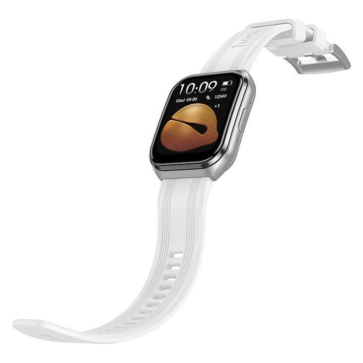 Hoco Tablet-Zubehör Smartwatch 1,83" IP68 mit Anruffunktion Y44 silber (72545551)