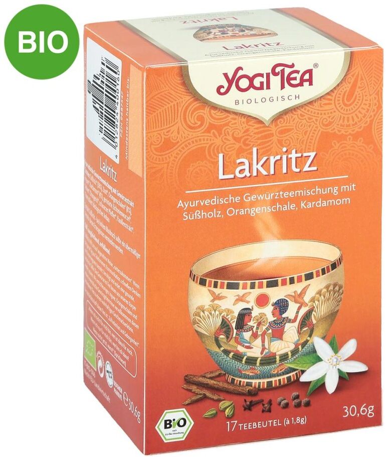 Taoasis Yogi Tea Lakritz Bio 17X1.8g