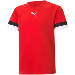 PUMA teamRISE Trikot Kinder PUMA red/pumablack/pumawhite 116