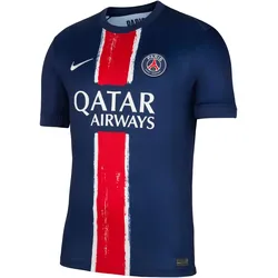 Nike, Unisex, Fussballtrikot, Paris Saint-Germain Stadium Home (M), Blau, Weiss, Schwarz