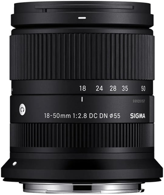 Sigma 18-50mm f/2.8 DC DN Contemporary lens voor Canon RF-vatting