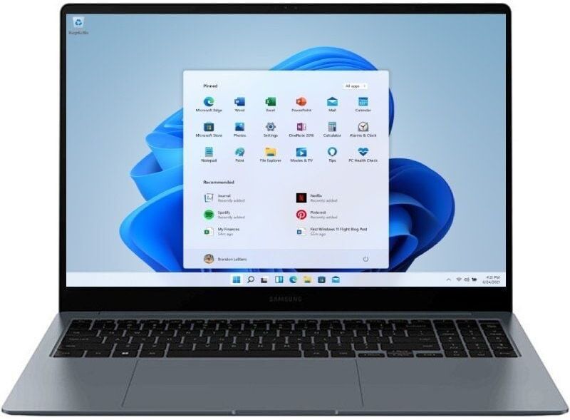 Portátil Samsung Galaxy Book4 Intel Core i5-1335U/ 16GB/ 512GB SSD/ 15.6'/ Win11 Pro