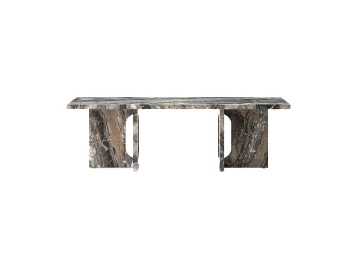 Audo Copenhagen Table basse Androgyne 45x120 cm Grey galaxy-grey galaxy