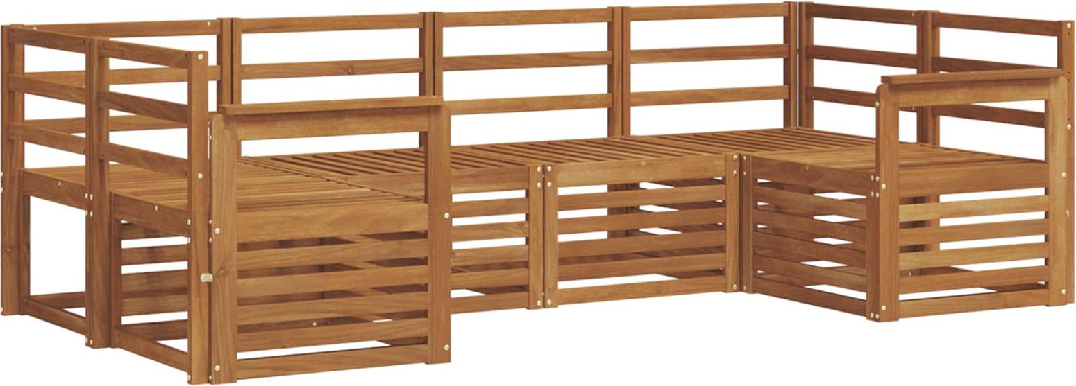 Ecksofa Set 6 pcs Natur