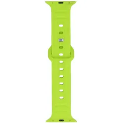 Smartwatch-Armband GlacierX Silicone Wave Neon Lime für Apple Watch 42/44/45/49mm Limette