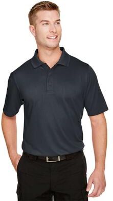 Harriton M348T Men's Tall Advantage Snag Protection Plus IL Polo Shirt in Dark Charcoal size XL/Tall   Polyester
