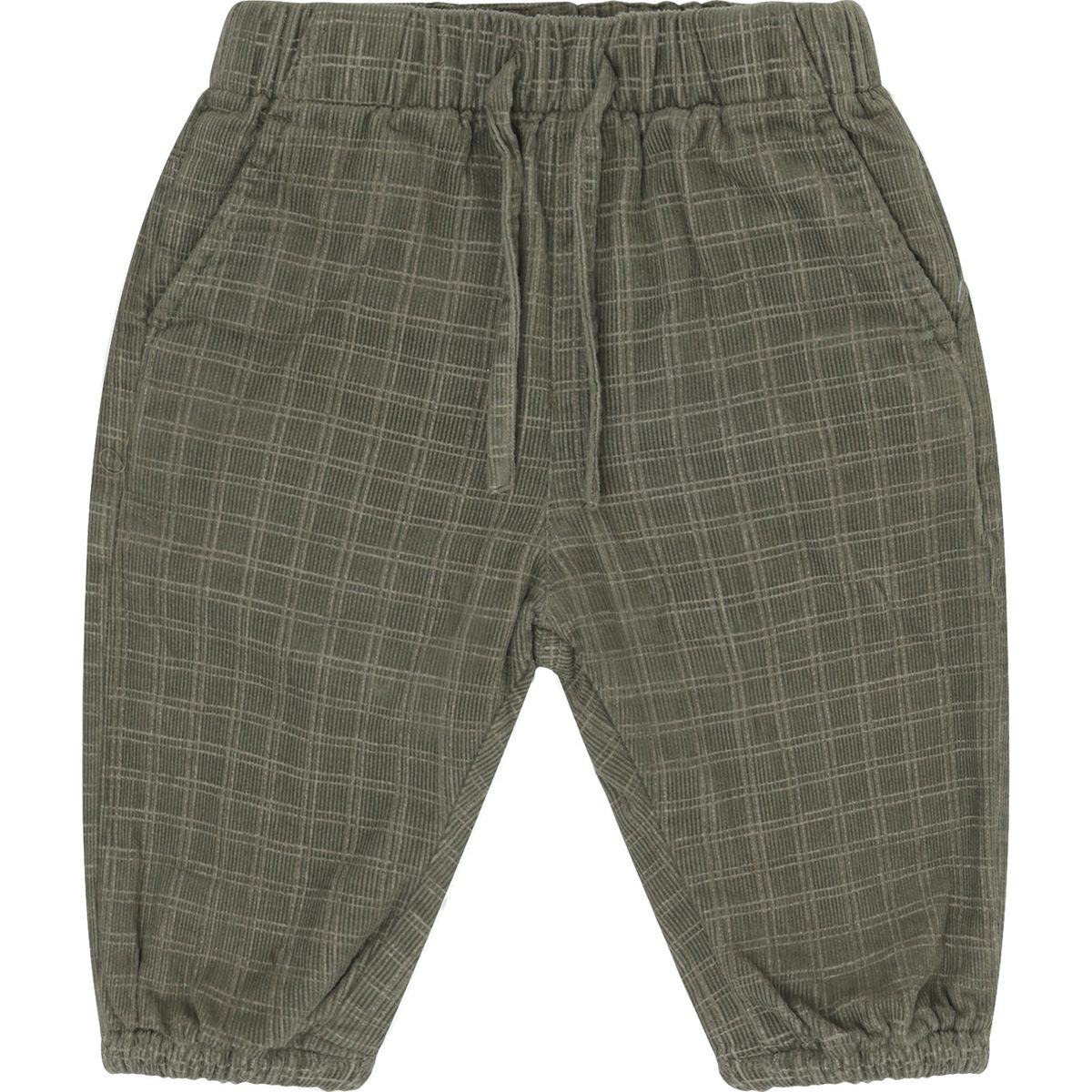 Minymo Pants Corduroy AOP w. Lining beetle (9090) 86 114492-9090-86
