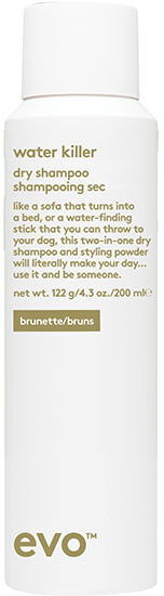 200ml Evo Water Killer Dry Shampoo Brunette