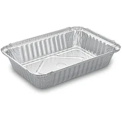 VEPATIM 100x Menü-Schale ungeteilt ALU 862ml 22,2 x 15,8 x 3,8 cm