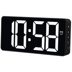 Hama Wecker Bali schwarz, digital, Thermometer, Datumsanzeige, Quarzuhr