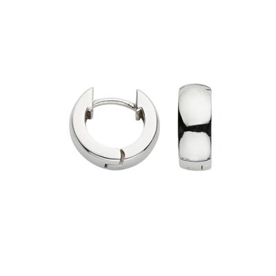 Paar Creolen FIRETTI "Schmuck Geschenk Silber 925 Ohrschmuck Ohrringe in mehreren Größen" Gr. 13, silber (silberfarben), Ohrringe, Damen, 13, Silber 925 (Sterlingsilber)