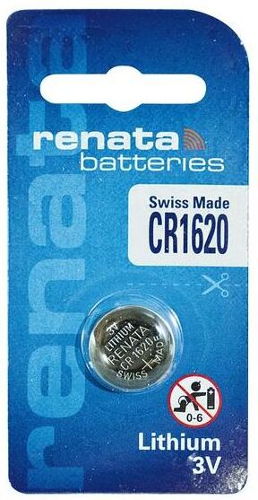 Renata Pile Cr 1620  Batteria Al Litio 3v
