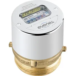Wasserzähler kalt bis 30°C für Montageblock, 2'' Gewinde, kompatibel zu Ista,EAS,N