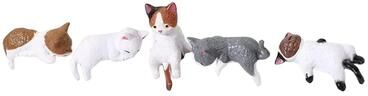 Inspired Living Charming Mini Cat Figurine Decor Cute Desk Decoration For Cat Lovers c