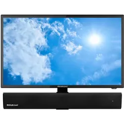 Megasat Klangwunder V (15 W, 2.0 Kanal), Soundbar, Schwarz