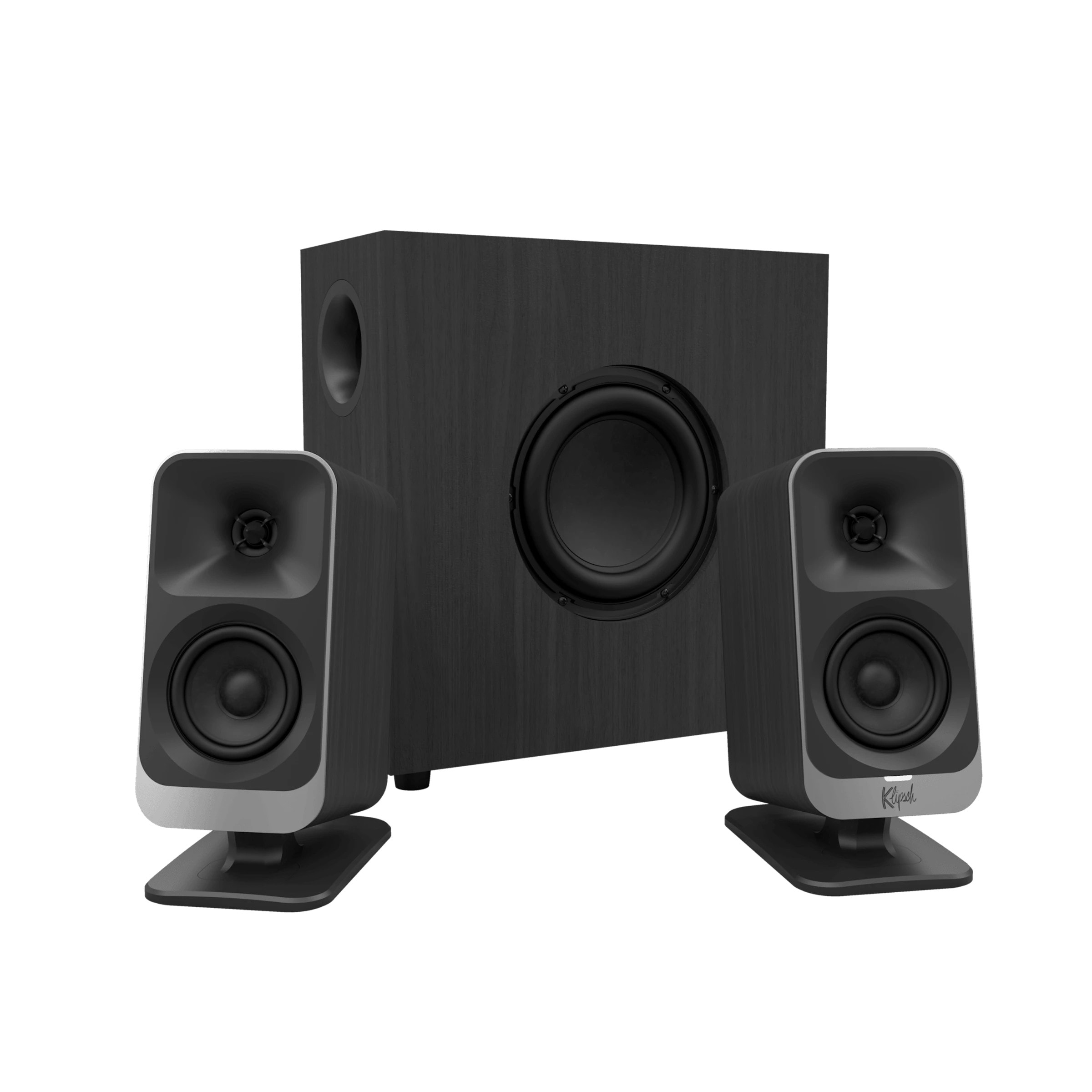 Klipsch ProMedia Lumina 2.1 Computerlautsprecher mit LED-Beleuchtung 1080091