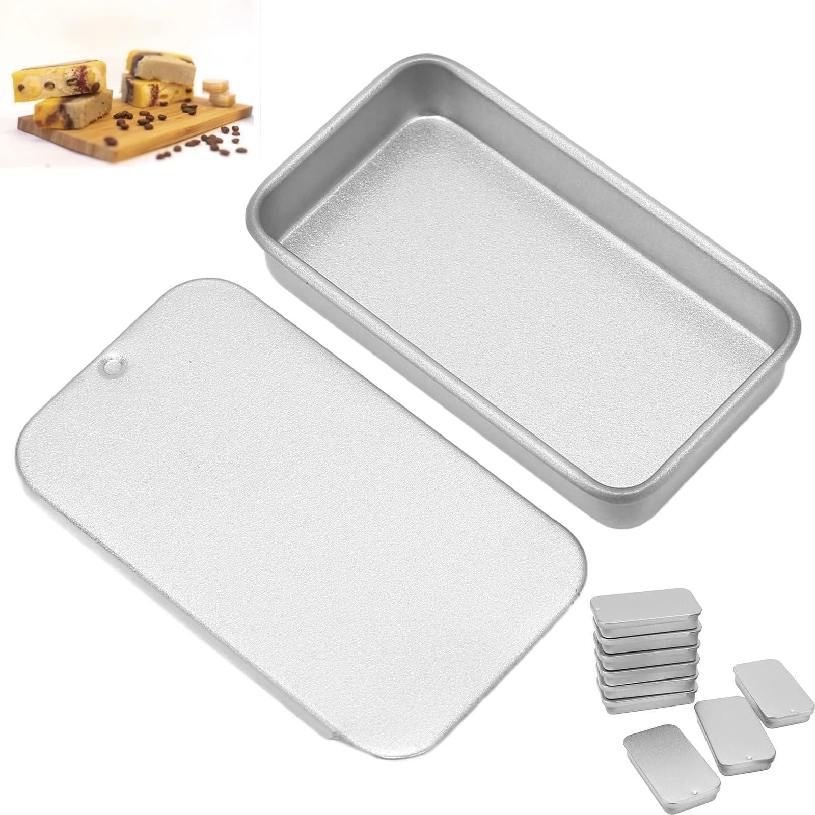 Dripio 10 stuks lege blikjes met schuifdeksel, zilver, 10 gram