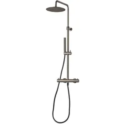 JEE-O Slimline Shower Set, dark steel, 800-6619 800-6619