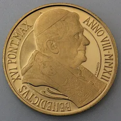 Goldmünze "50 Euro - 2012" Bekehrung des Heiligen Paulus (Vatikanstadt)