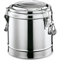 WAS Germany - Thermospeisetransportbehälter, 11 ltr., Ø 30 cm, Chromnickelstahl