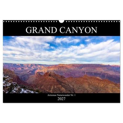 GRAND CANYON - Einblicke (Wandkalender 2027 DIN A3 quer), CALVENDO Monatskalender