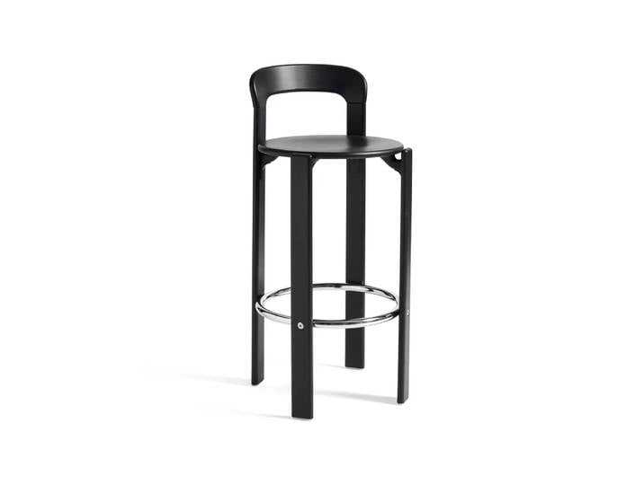 HAY Rey Barhocker 75 cm Deep black