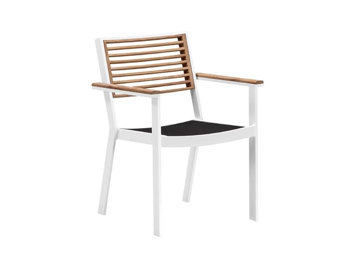 Premium Outdoor Armlehnstuhl „York“ Teak Weiss Higold