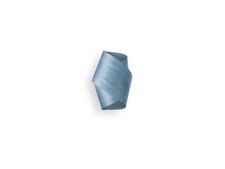 LZF LUZIFER lampe murale applique ORBIT MINI (Bleu - Vernis à bois)
