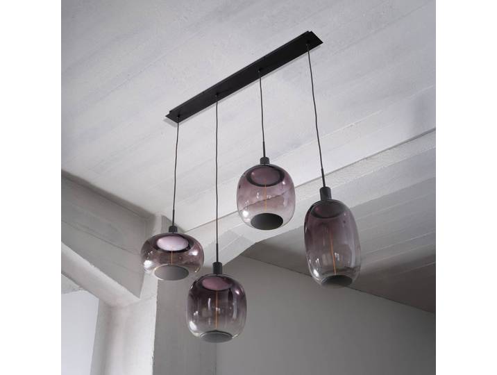 OSRAM Hängelampe Decor Needle, dimmbar, alu / grau / zink, für Wohn- / Esszimmer, Metall, Modern, Pendelleuchte