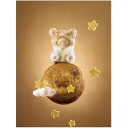 Shenzhen Mabell Animation Development Planet Cat Wishing Star Series présentoir boîte-mystère figurines mini 11 cm (6)