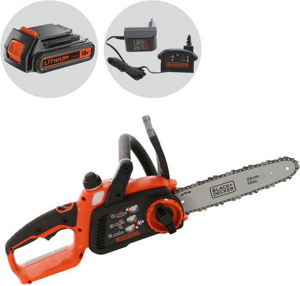 Black & Decker GKC1825L20-QW - Elettrosega batteria litio 18V 2Ah