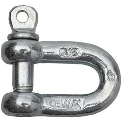 SWG 68017435275 Schäkel Stahl galvanisch verzinkt 10 St.