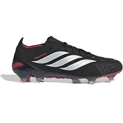 ADIDAS Herren Fussball-Rasenschuhe Predator Elite FG, Größe 46 in Schwarz Schwarz