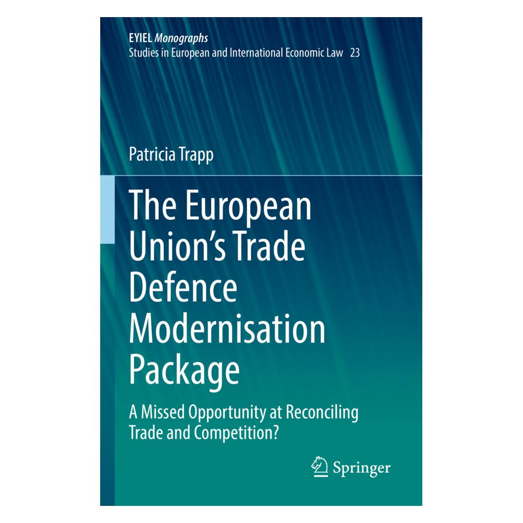 Springer The European Union's Trade Defence Modernisation Package (Englisch, Softcover, Patricia Trapp) (56918918)