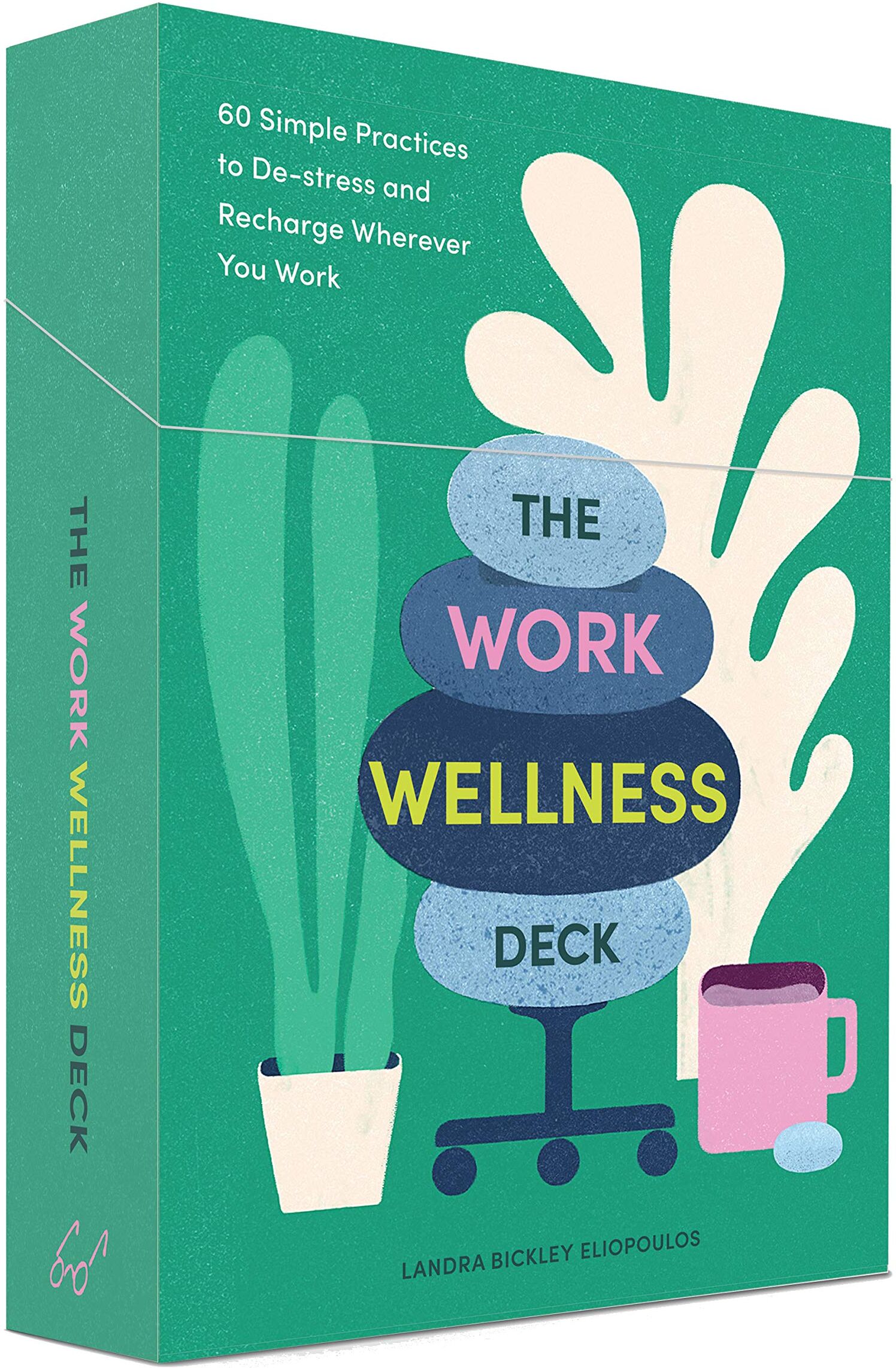 Landra Bickley Eliopoulos - The Work Wellness Deck: 60 Simple Practices to De-stress and Recharge Wherever You Work - Preis vom 30.09.2026 09:01:18 h