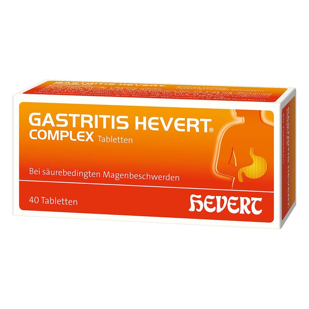 Hevert-Arzneimittel GmbH & Co. KG Gastritis Hevert Complex Tabletten 04518194