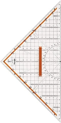 rotring Geometrie-Dreieck Centro, mit abnehmbarem Griff